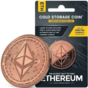 bitcoin cold storage wallet – moneda de cobre puro (copia)